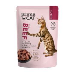 Prima Cat kassi einekotike veiseliha tarrendis 28x85g