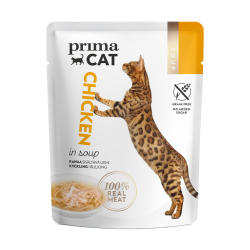Prima Cat kassi einekotike supp kanalihaga 24x40g