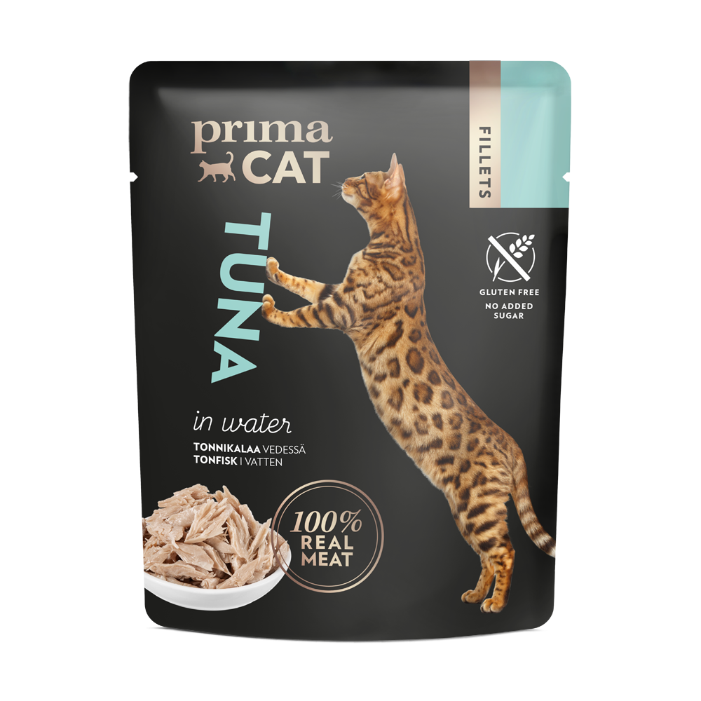 Prima Cat kassi einekotike tuunikala vees 24x50g