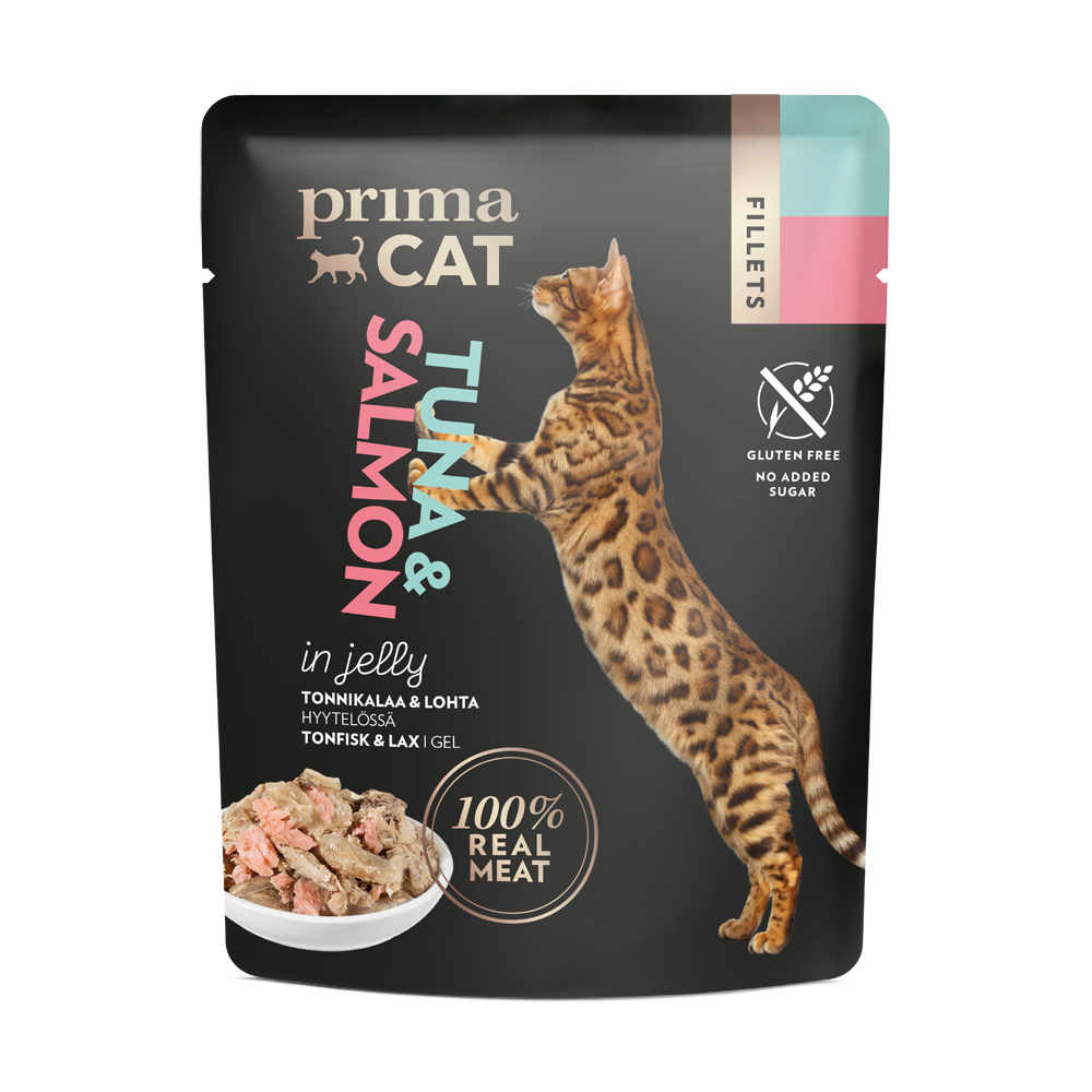 Prima Cat kassi einekotike tuunikala lõhega tarrendis 24x50g