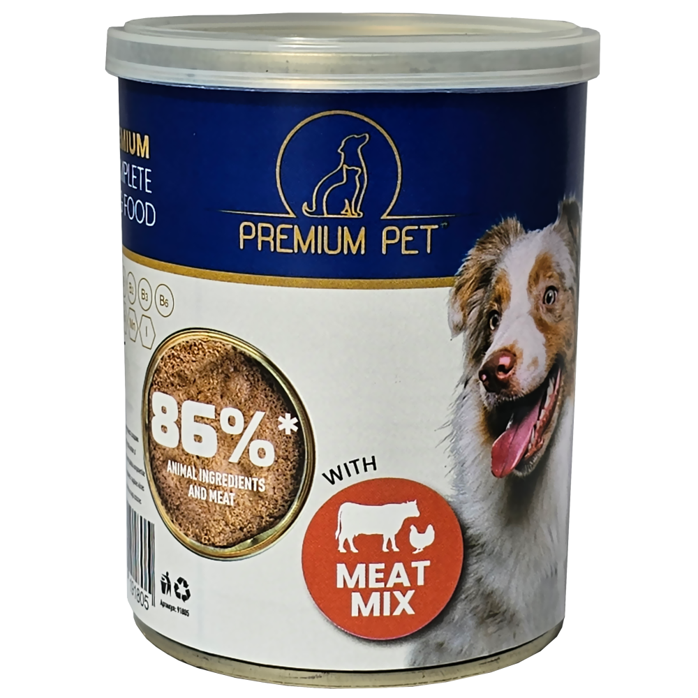 Premium Pet lihapasteet mix koeratoit 8x360g