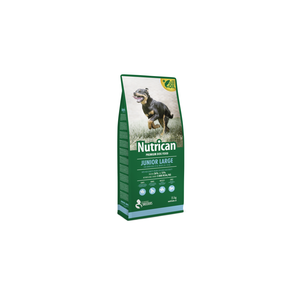 Nutrican Junior Large koeratoit 15 kg
