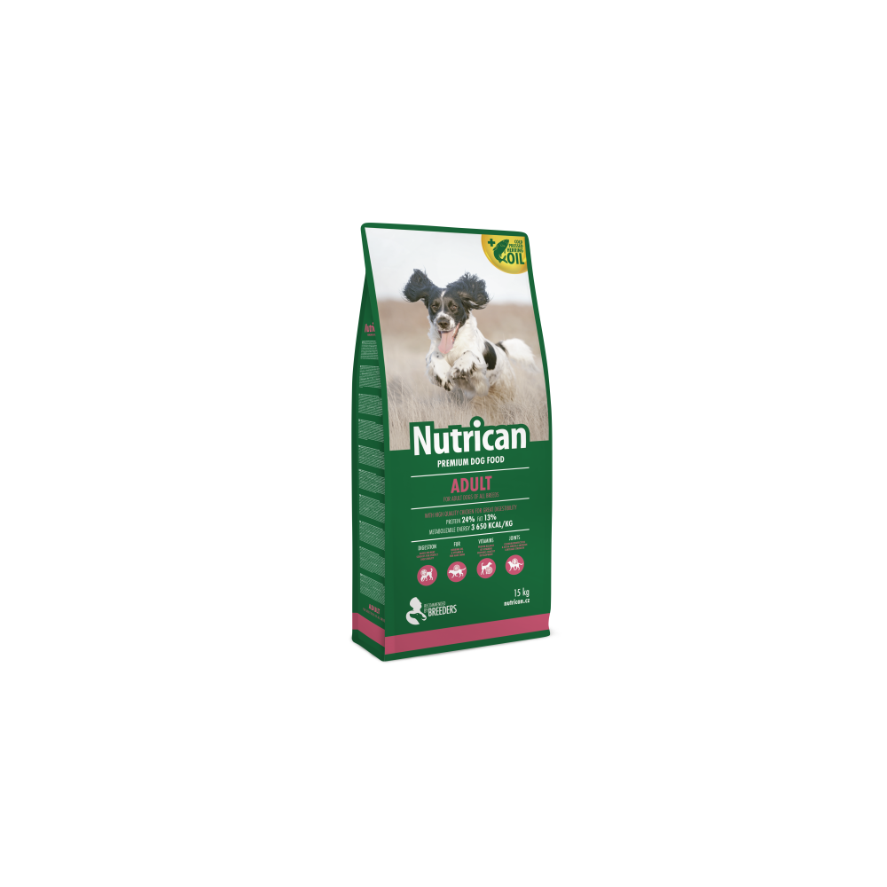 Nutrican Adult koeratoit 15kg