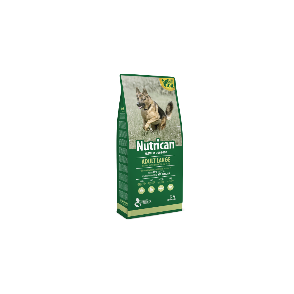 Nutrican Adult Large koeratoit 15kg