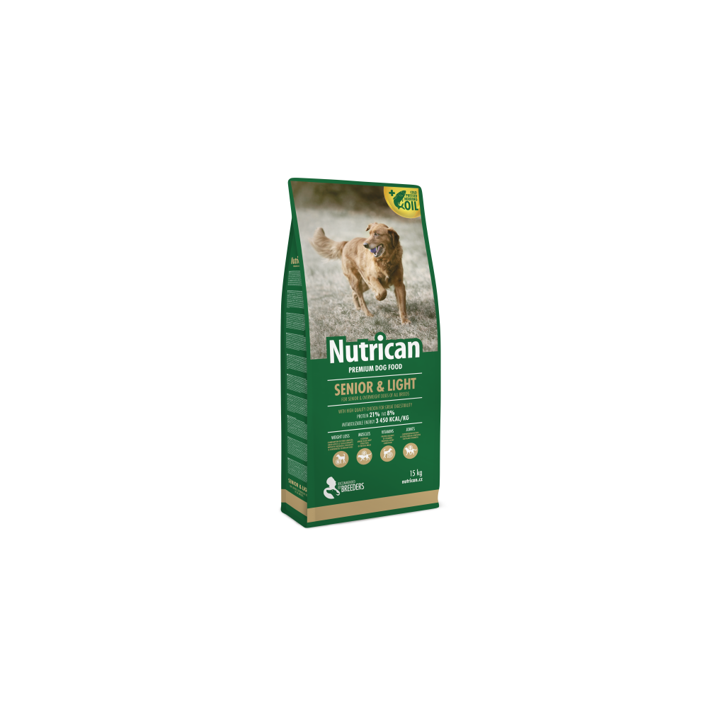Nutrican Senior&Light koeratoit 15kg