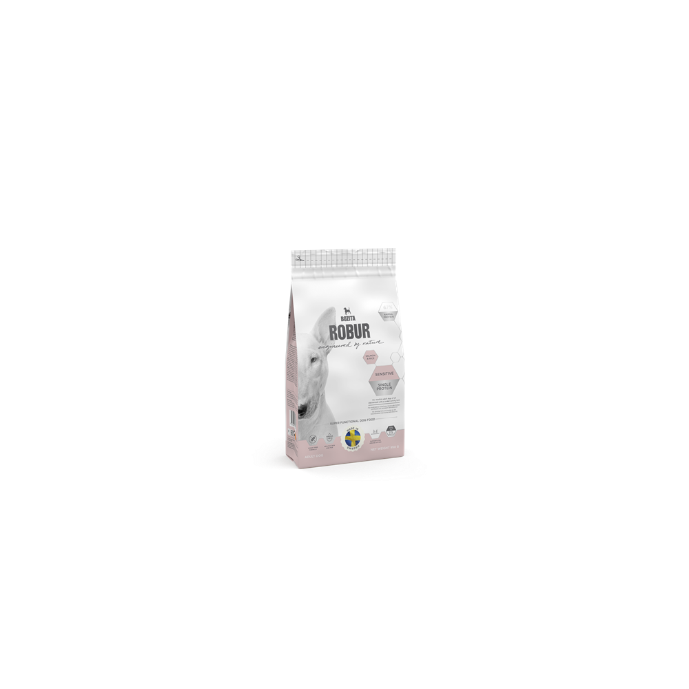 Bozita Robur Sensitive Single Protein Salmon & Rice koeratoit 12,5kg
