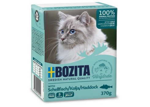 Bozita kassikonserv Haddock in Jelly 6x370g