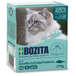 Bozita kassikonserv Haddock in Jelly 6x370g