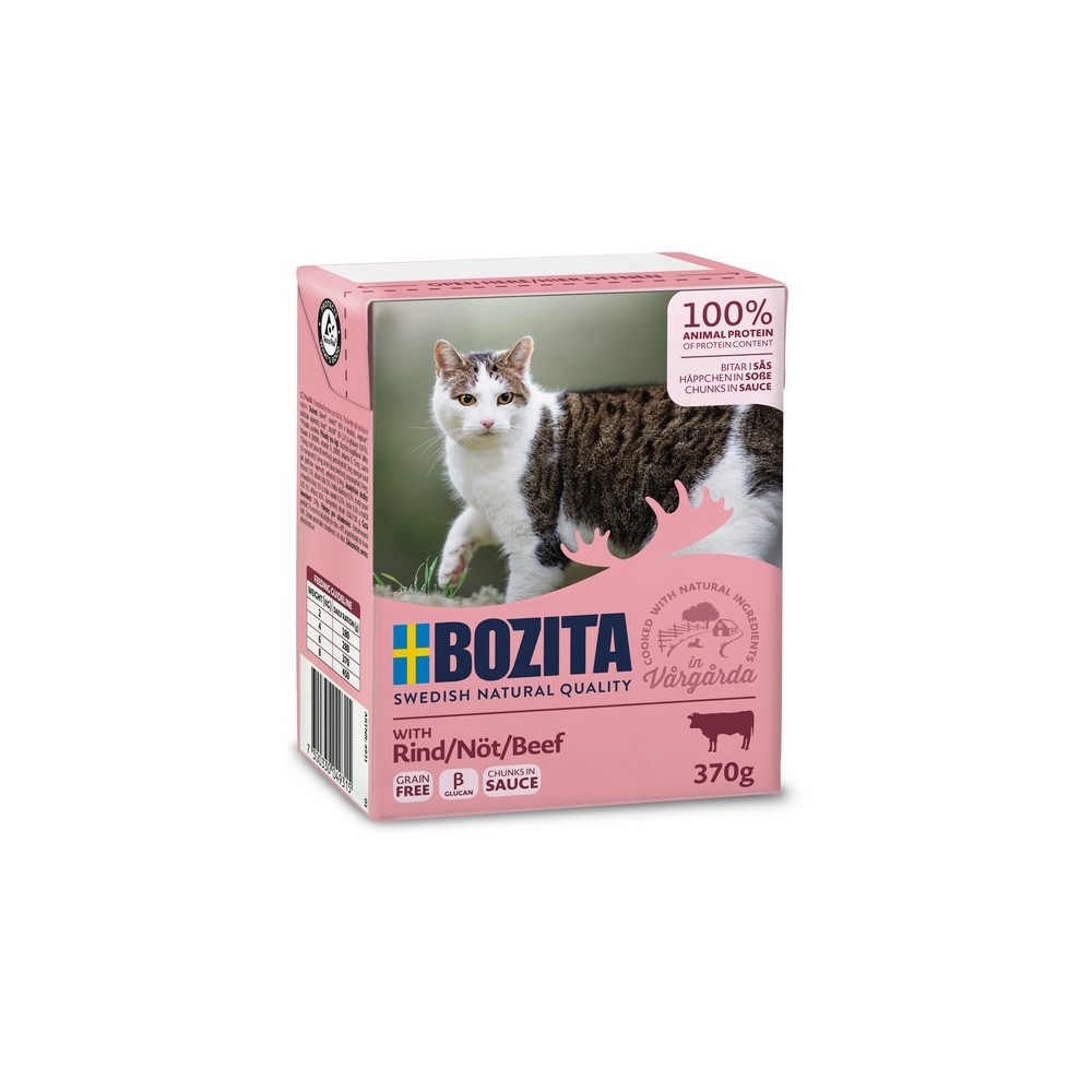 Bozita kassikonserv Beef in Sauce 6x370g