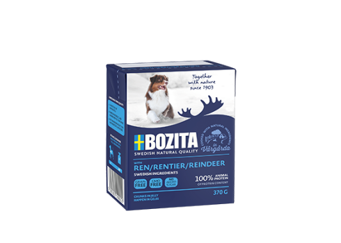 Bozita koeratoit Reindeer 12x370g