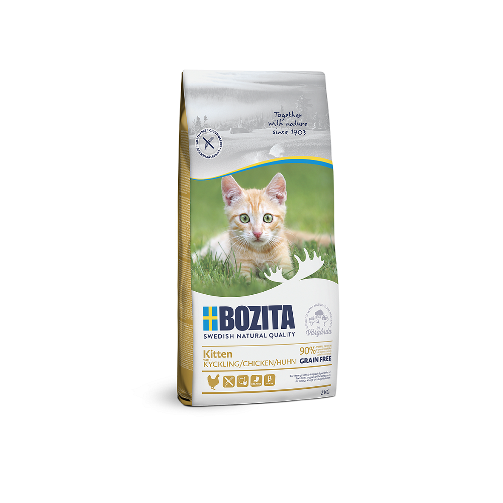 Bozita Kitten Grain Free kassitoit 2kg Bozita Kitten Grain Free kassitoit 2kg