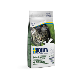 Bozita Active & Sterilised Grain Free Lamb kassitoit 10kg