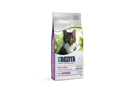 Bozita Hair & Skin – Wheat Free Hairball Salmon kassitoit 10kg