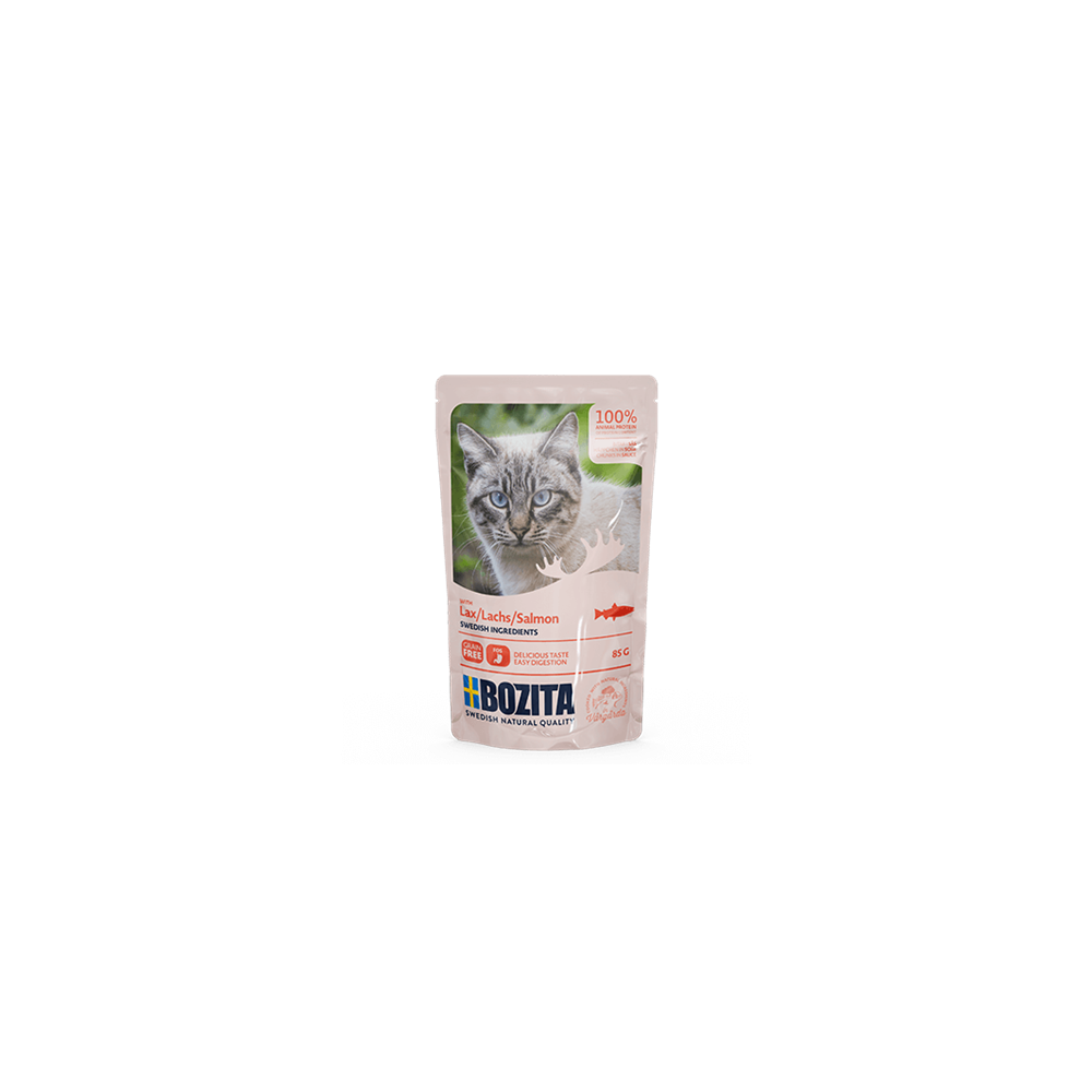 BOZITA LÕHE TÜKID KASTMES kassi täissööt 12x85g