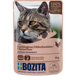 BOZITA KANA- JA MAKSA TÜKID ŽELEES kassi täissööt 12x85g
