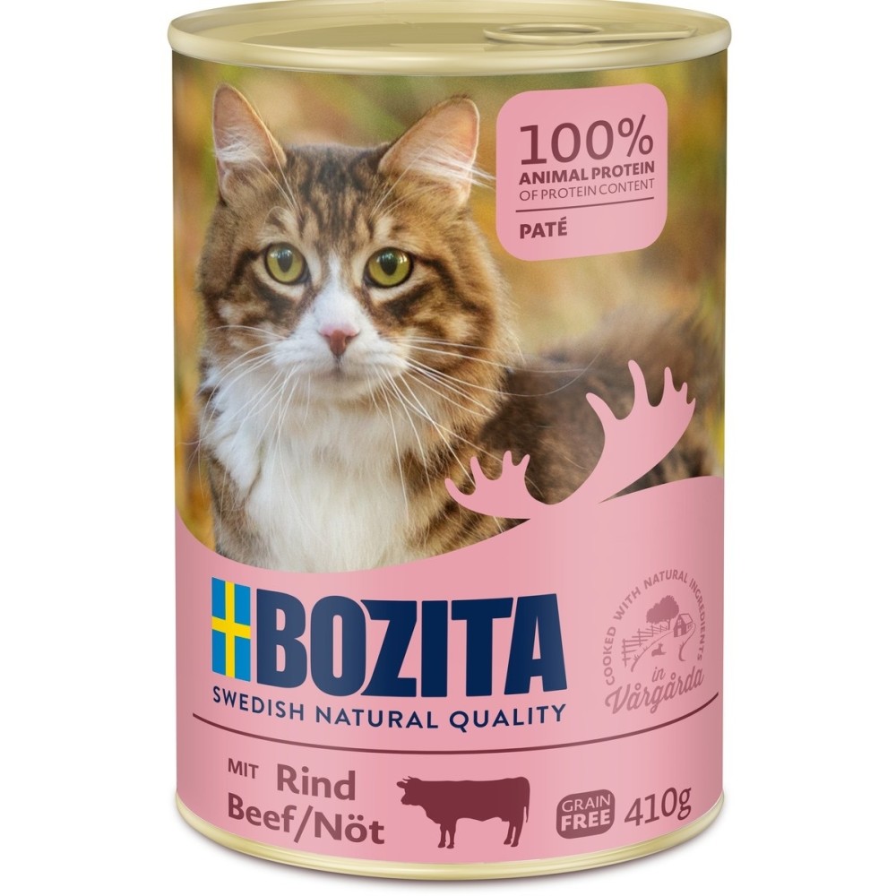 Bozita kassikonserv Paté with Beef 6x400g