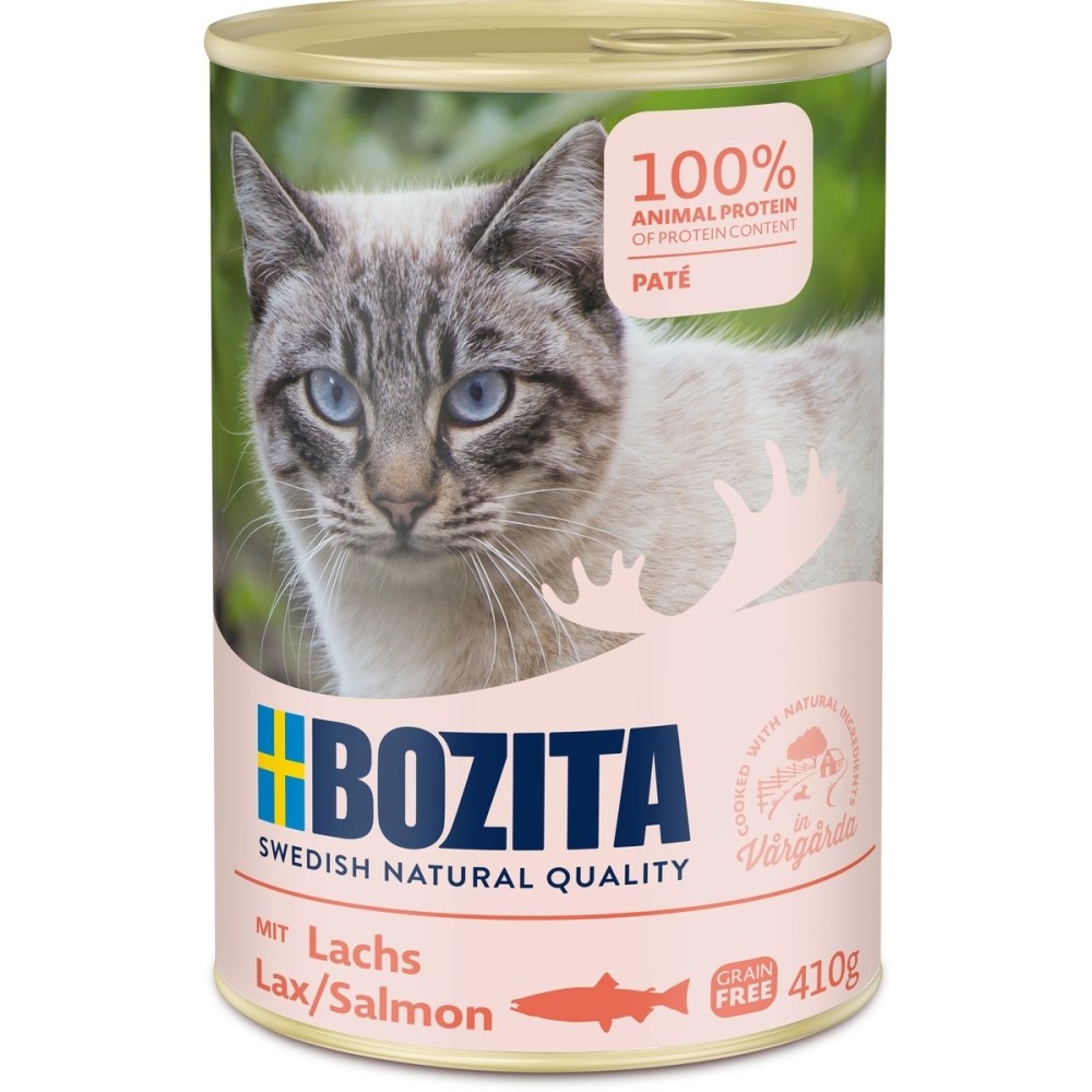Bozita kassikonserv Paté with Salmon 6x400g