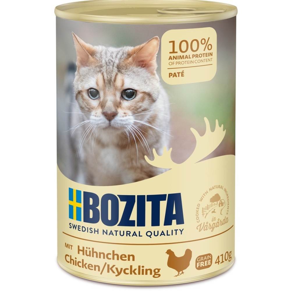 Bozita kassikonserv Paté with Chicken 6x400g