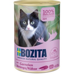 Bozita kassikonserv Paté with Shrimps 6x400g