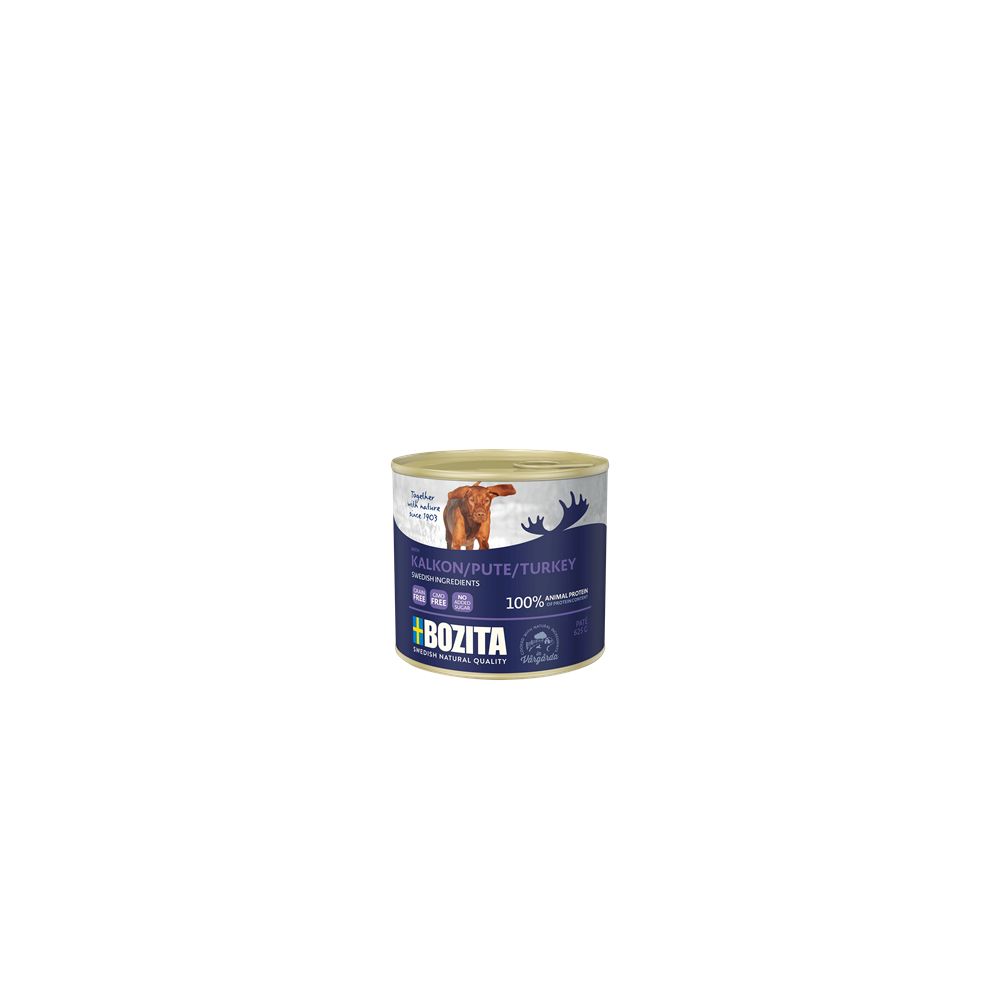 Bozita koeratoit Turkey 6x625g