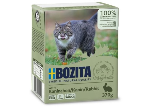 Bozita kassikonserv Rabbit in Sauce 12x370g