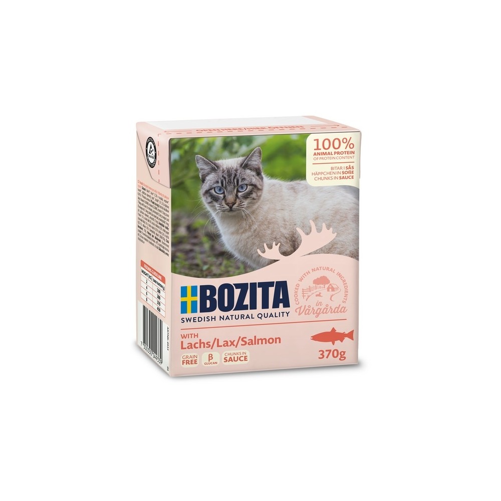 Bozita kassikonserv Salmon in Sauce 12x370g