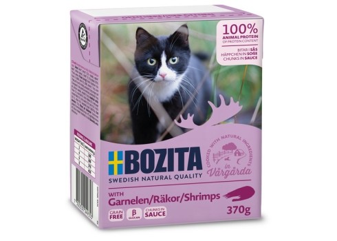 Bozita kassikonserv Shrimps in Sauce 12x370g