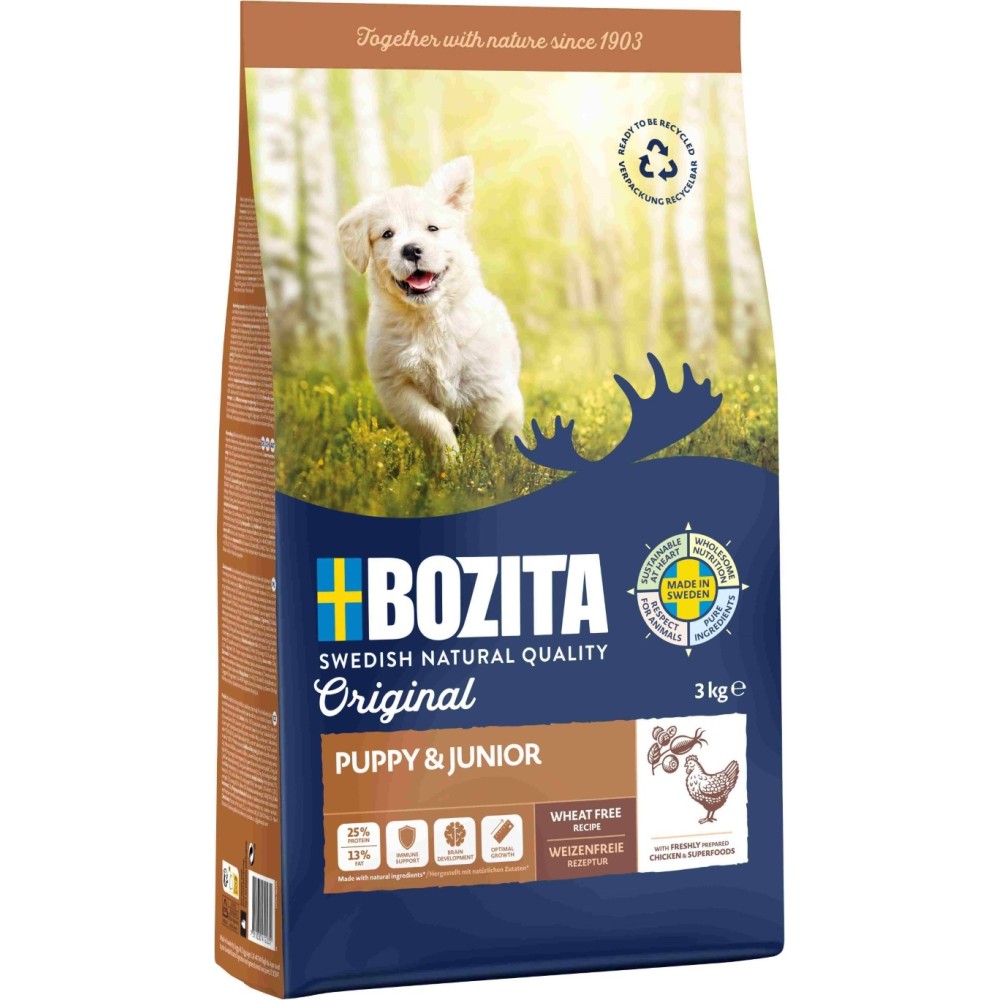 Bozita Original Puppy&Junior koeratoit 3kg Bozita Original Puppy&Junior koeratoit 3kg