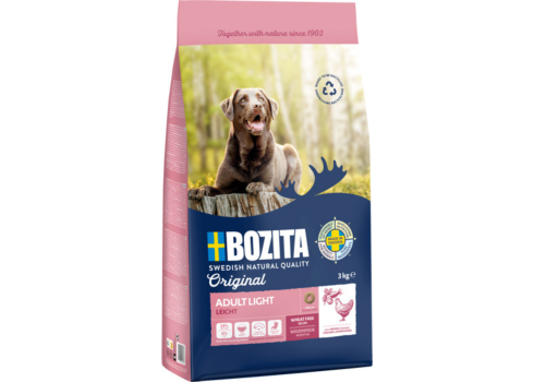 Bozita Original Adult Light nisuvaba koeratoit 3kg