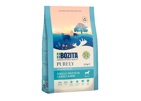 Bozita Purely Adult Grain Free Lamb koeratoit 2,5kg