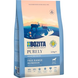 Bozita Purely Adult Active REINDEER GRAIN FREE koeratoit 2,5kg