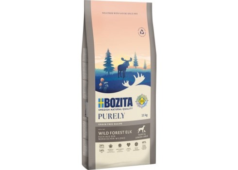 Bozita Purely Puppy&Junior ELK LARGE GRAIN FREE koeratoit 11kg