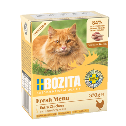 Bozita kassikonserv Sterilised Extra Chicken in Sauce 12x370g