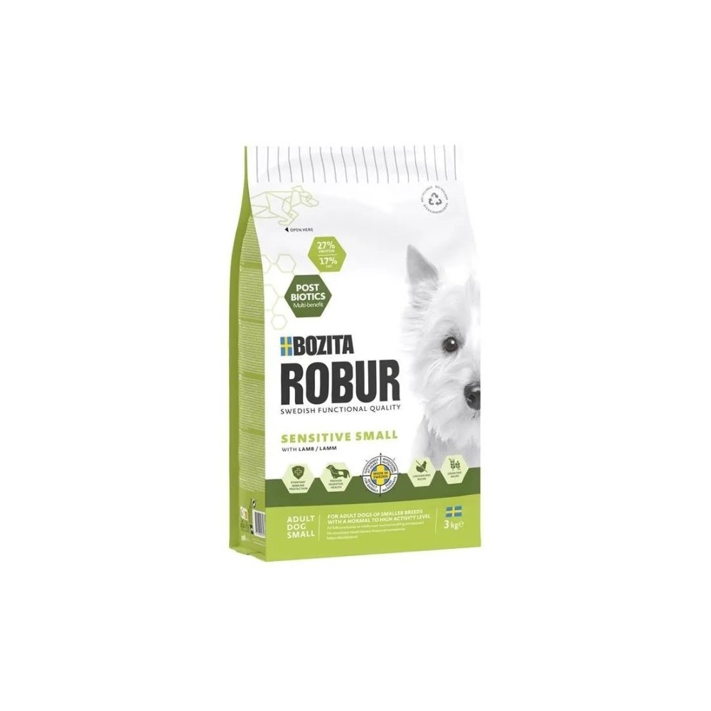 Robur Small Breed Sensitive Lamb Grain Free koeratoit 3kg