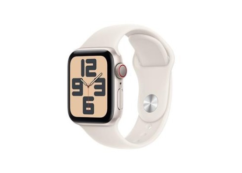Watch SE LTE 40mm Starlight Alu + Starlight Sport Band - S-M