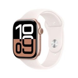 Watch 10 LTE 46mm Rose Gold Alu + Light Blush Sport Band - M-L