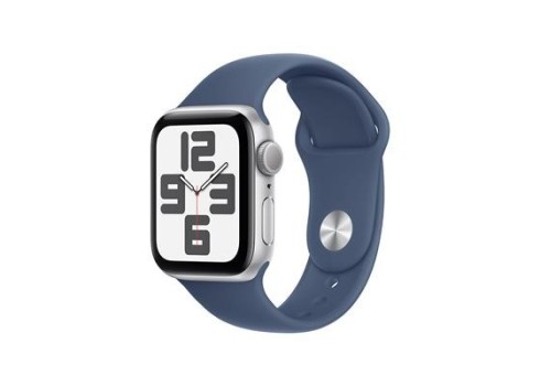 Watch SE GPS 40mm Silver Alu + Denim Sport Band - S-M