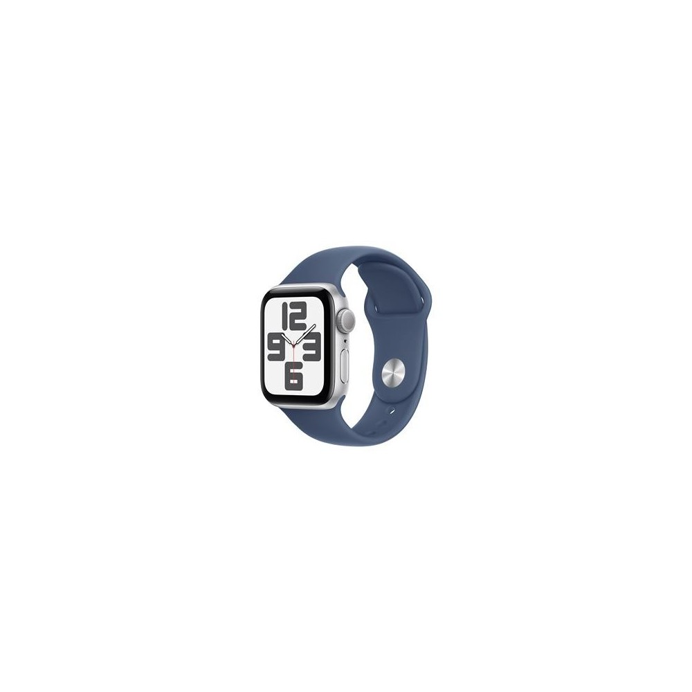 Watch SE GPS 40mm Silver Alu + Denim Sport Band - S-M