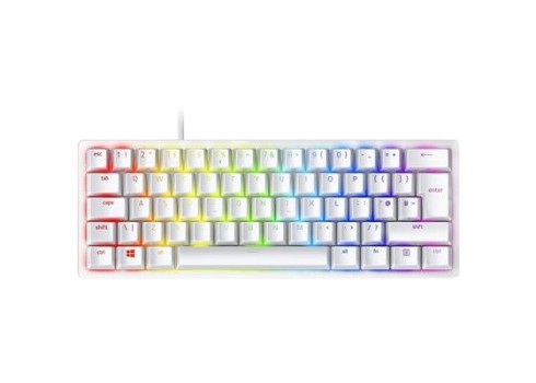 Klaviatuur Razer Huntsman Mini Mercury Ed. Red Switch RUS