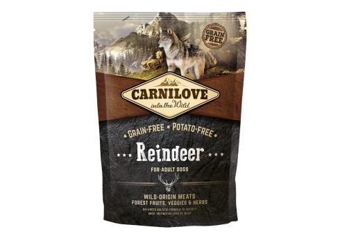 Carnilove Reindeer for Adult koeratoit 1,5 kg