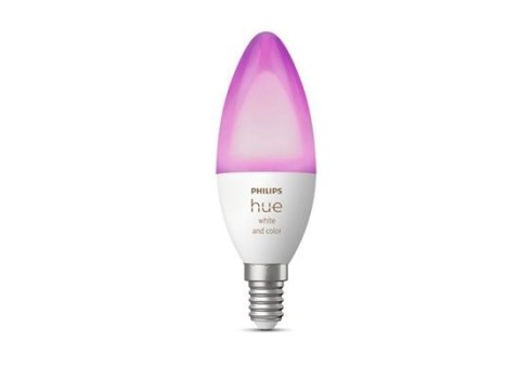 Philips Hue White&Color Amb. E14, 4W bulb