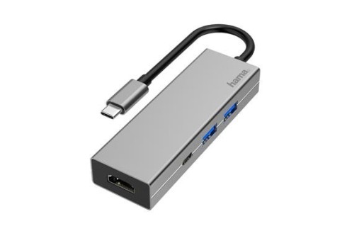 Adap. Hama USB-C pistik - 2xUSB-A-USB-C-HDMI