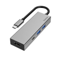 Adap. Hama USB-C pistik - 2xUSB-A-USB-C-HDMI