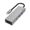 Adap. Hama USB-C pistik - 2xUSB-A-USB-C-HDMI