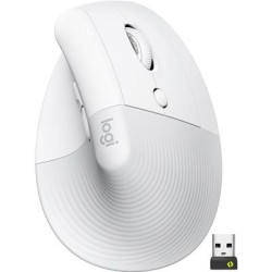 Juhtmata Hiir Logitech Lift Vertical Ergonomic, valge