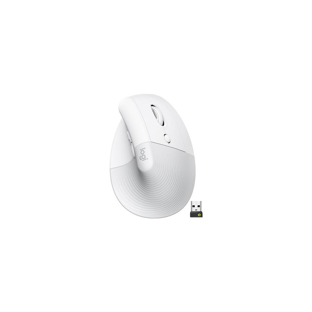 Juhtmata Hiir Logitech Lift Vertical Ergonomic, valge