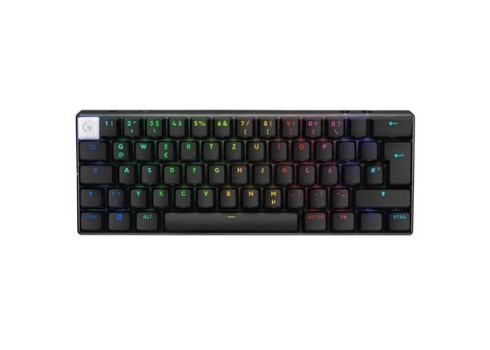 Klaviatuur Logitech Pro X 60 Tactile US W, must