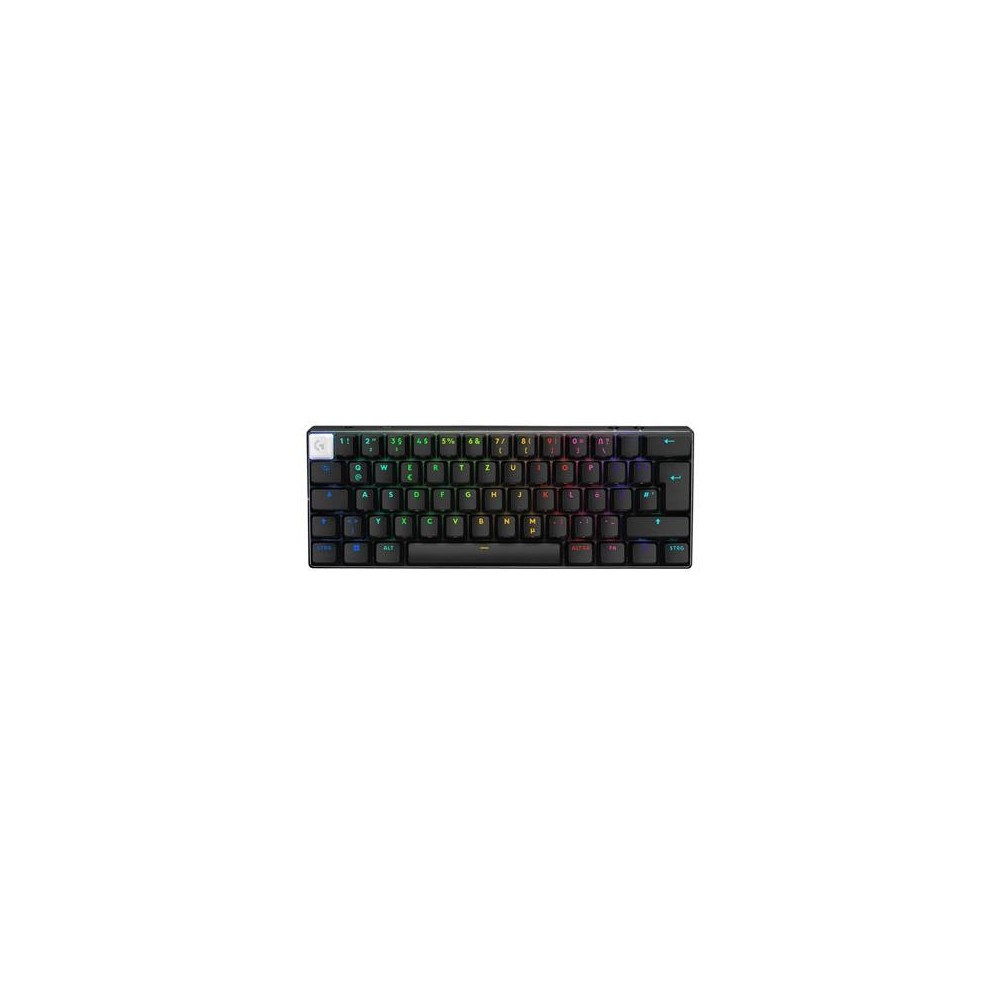 Klaviatuur Logitech Pro X 60 Tactile US W, must