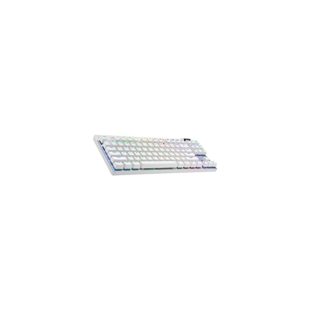 Klaviatuur Logitech Pro X TKL US W, valge