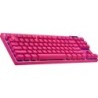 Klaviatuur Logitech Pro X TKL US W, roosa